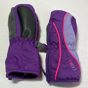 Head zippered side winter mitts size XS (3/4)